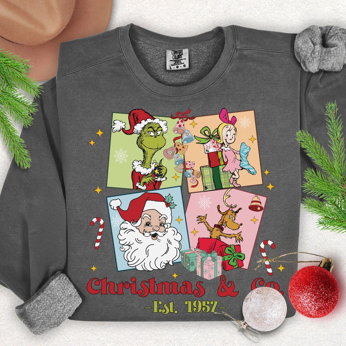 Christmas & Co. Premium Lightweight Sweatshirt