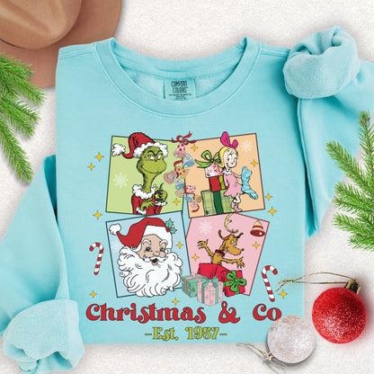 Christmas & Co. Premium Lightweight Sweatshirt