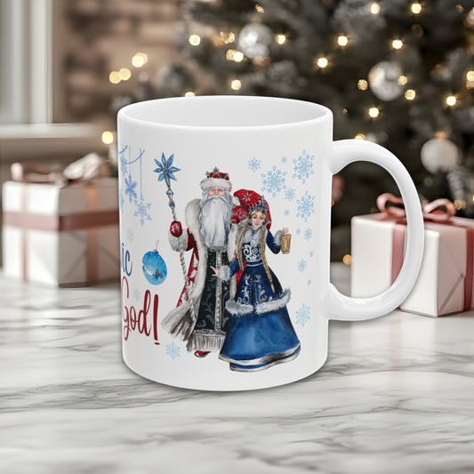 Slavic Noviy God 16oz Ceramic Mug