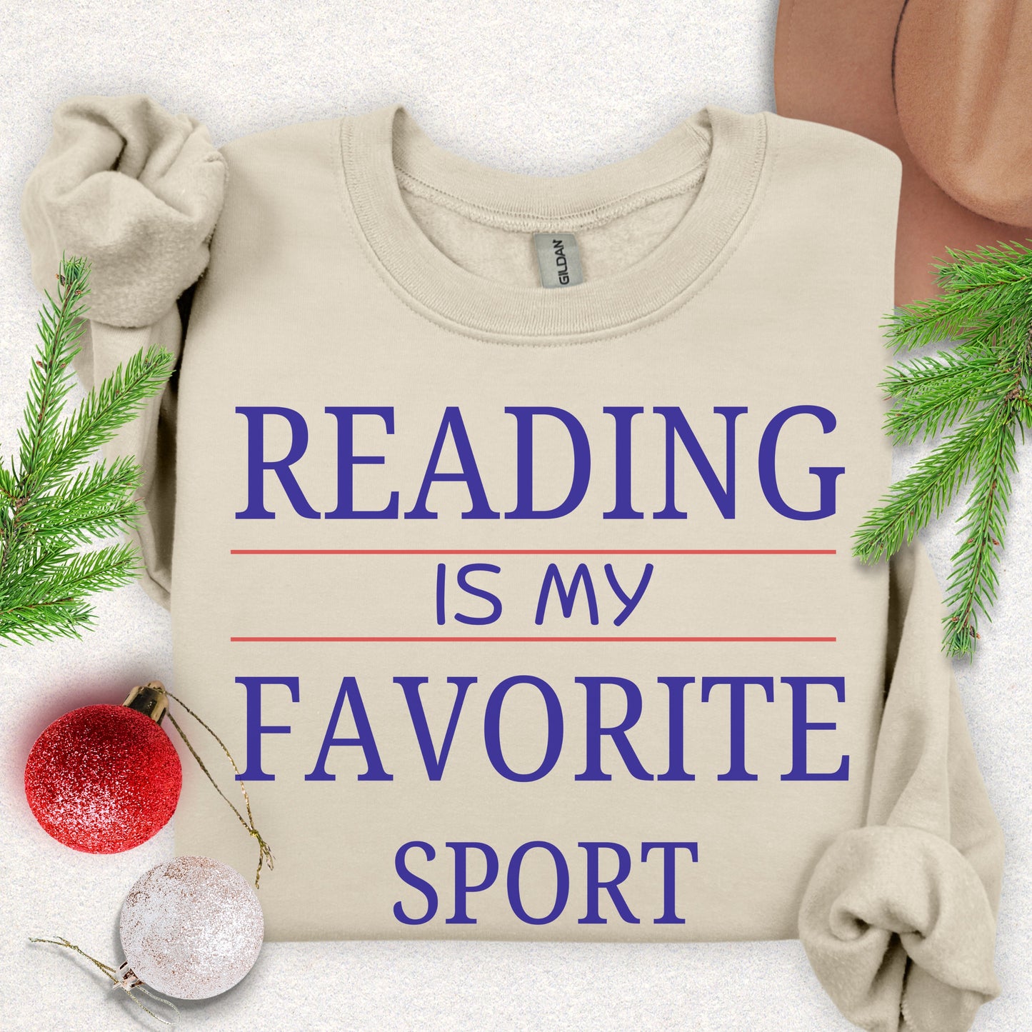 Reading Is My Favorite Sport Sweatshirt