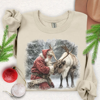 Santa's Reindeer Sweatshirt