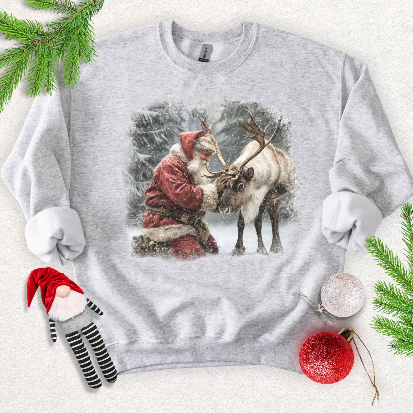 Santa's Reindeer Sweatshirt