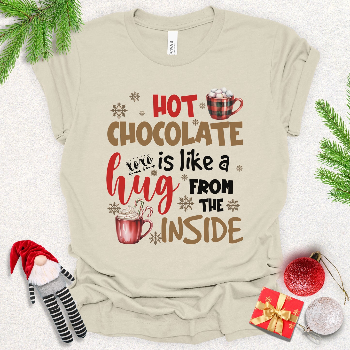 Hot Chocolate Is Like a Hug Tee