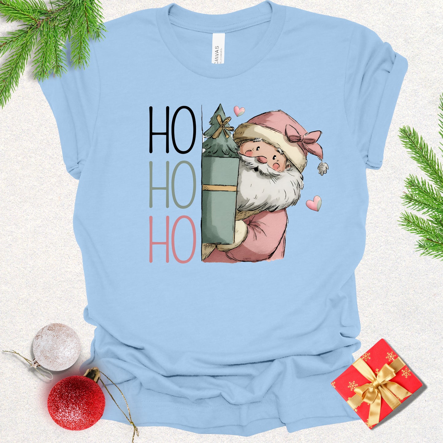Quirky Christmas Santa Tee