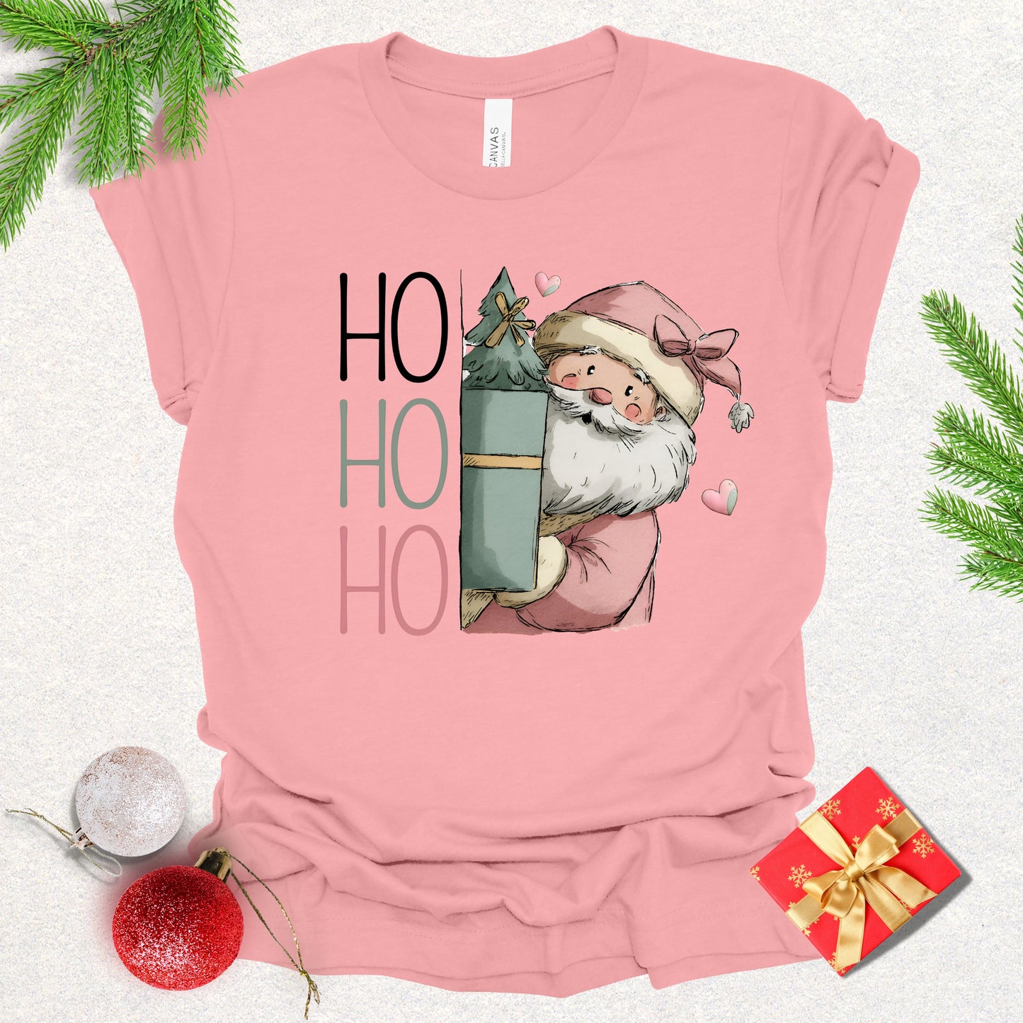 Quirky Christmas Santa Tee