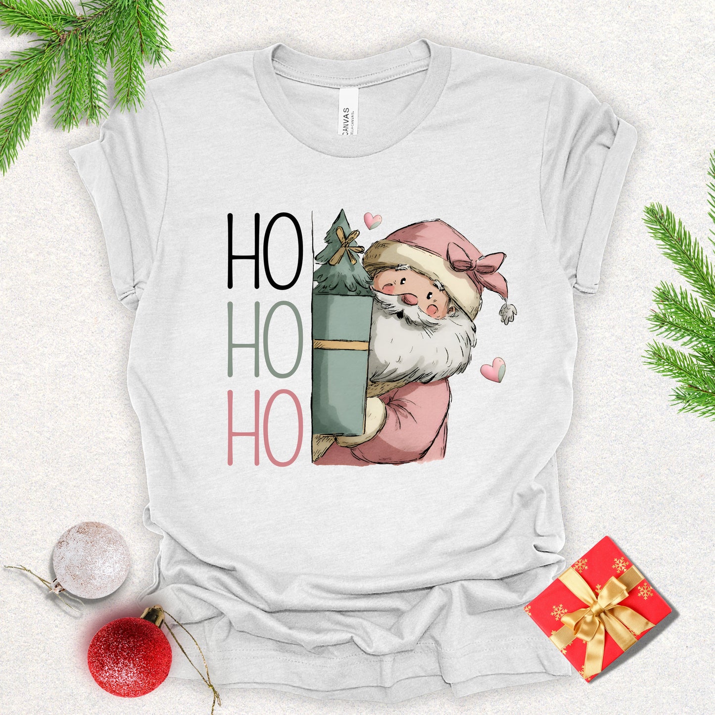 Quirky Christmas Santa Tee