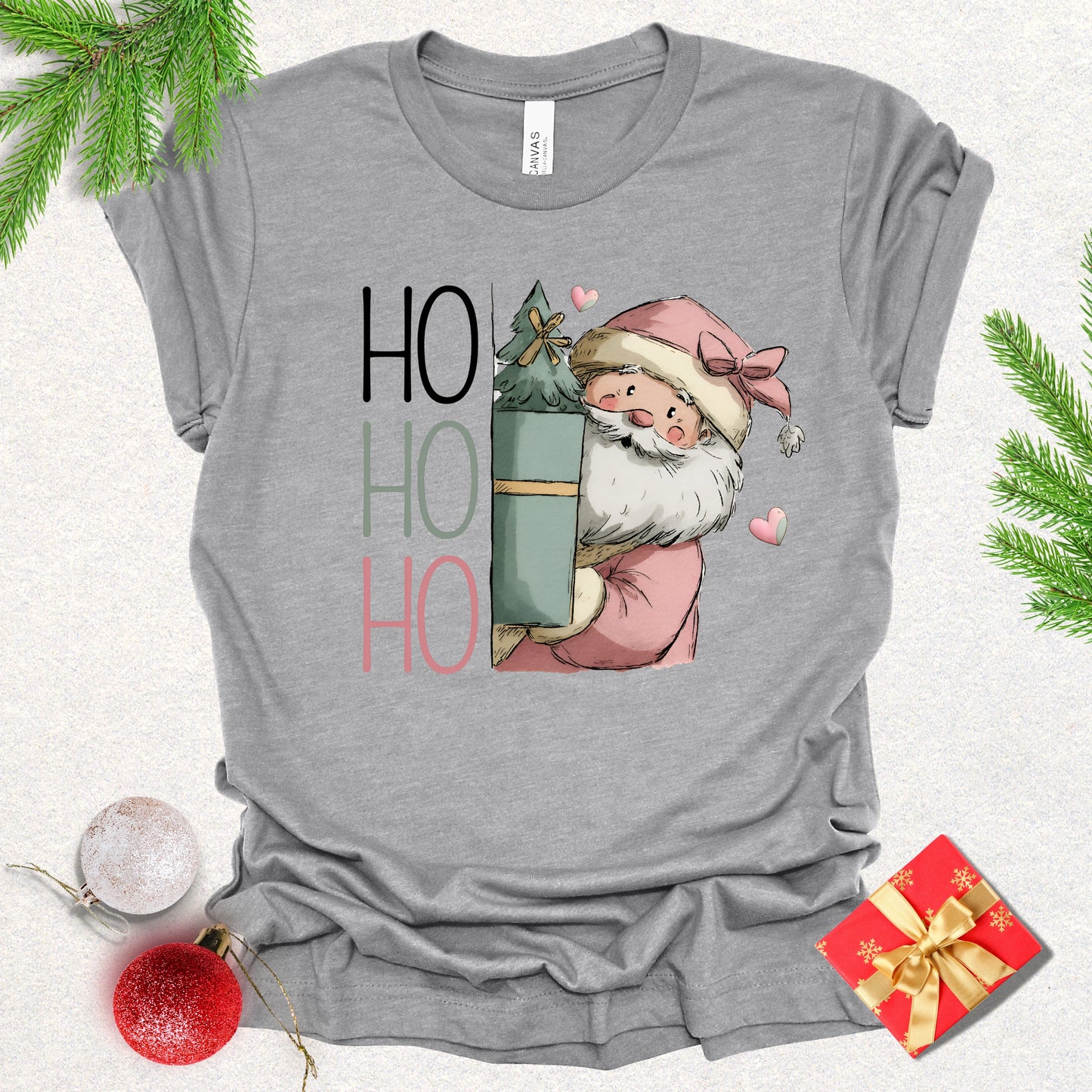 Quirky Christmas Santa Tee