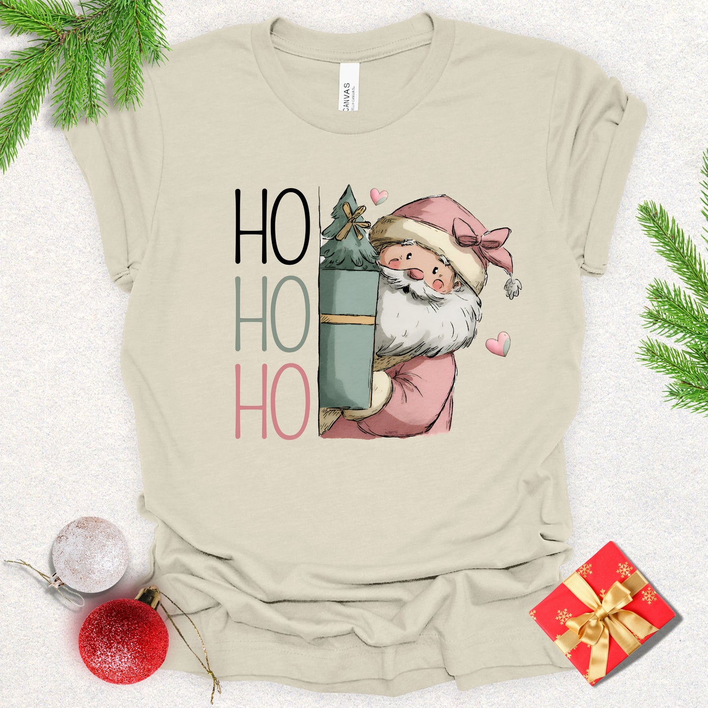 Quirky Christmas Santa Tee