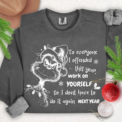 Sarcastic Christmas Sweatshirt