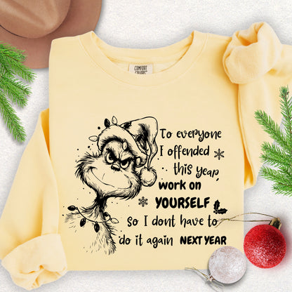 Sarcastic Christmas Sweatshirt