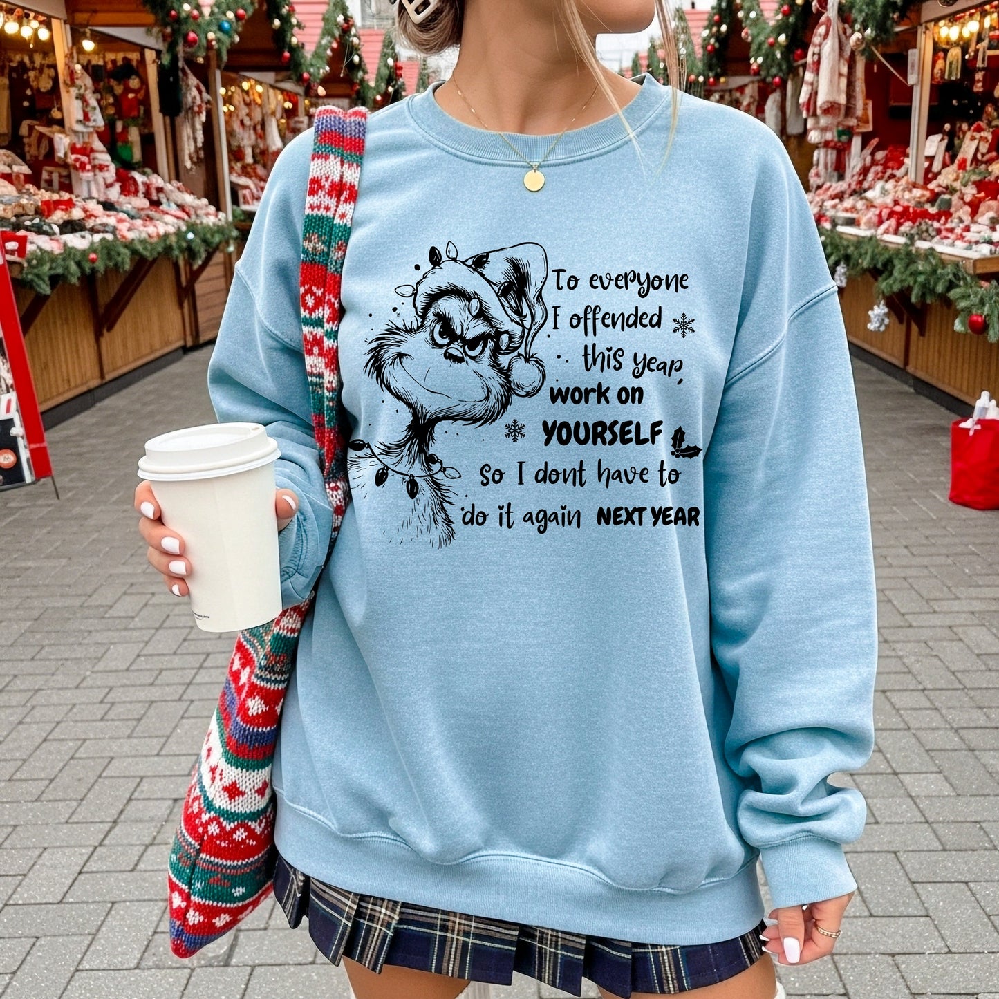 Sarcastic Christmas Sweatshirt