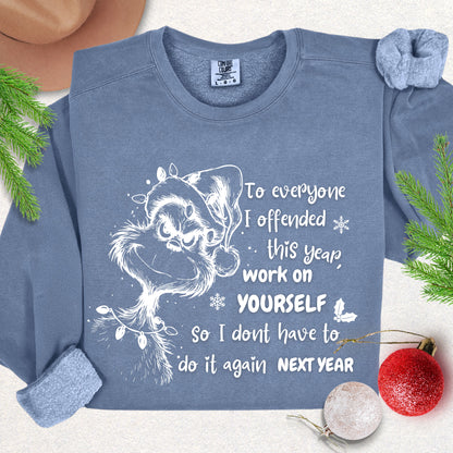 Sarcastic Christmas Sweatshirt