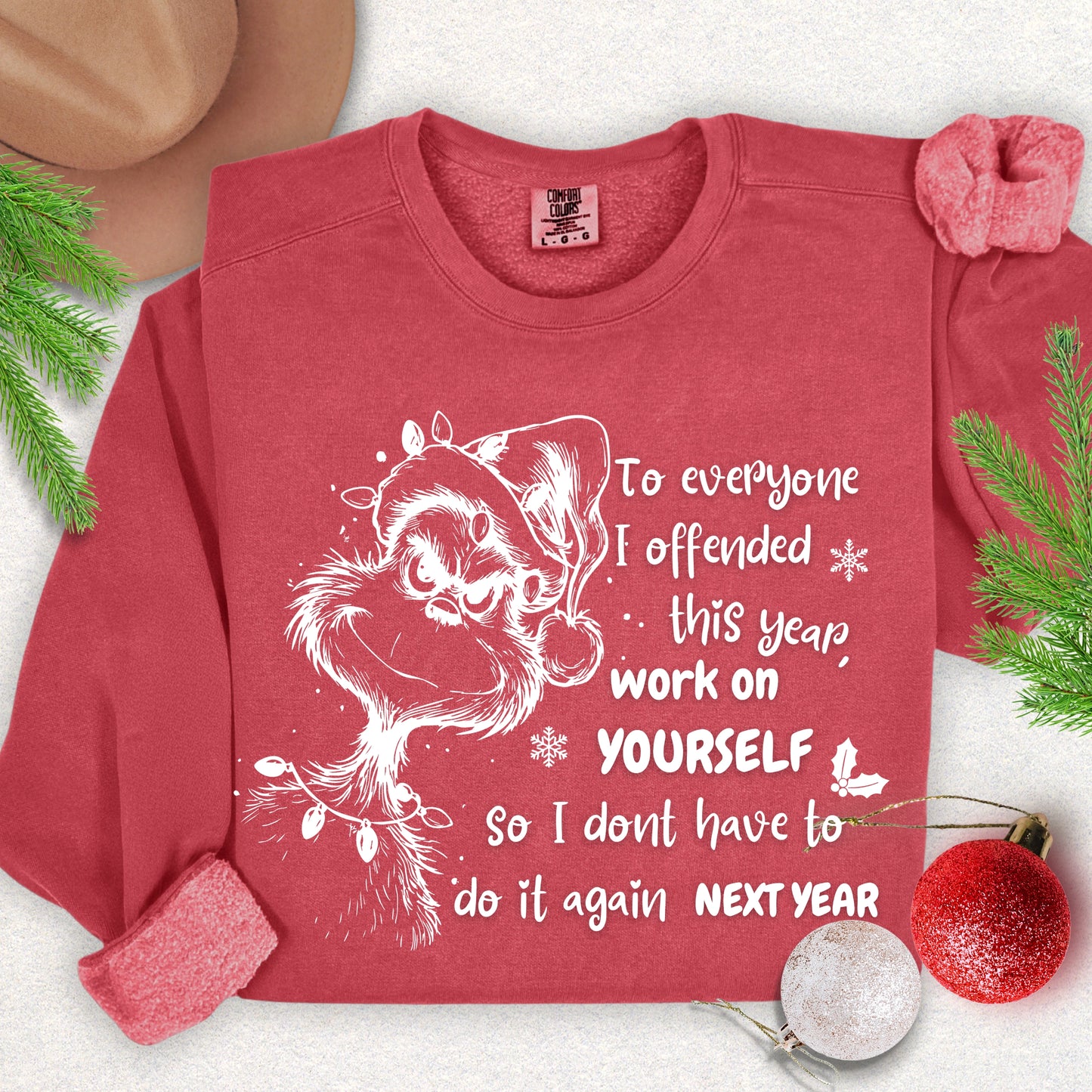 Sarcastic Christmas Sweatshirt