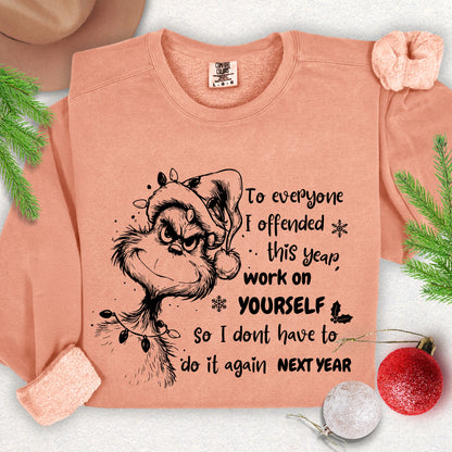 Sarcastic Christmas Sweatshirt