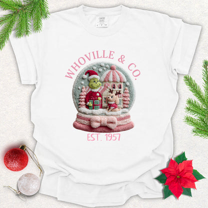 Faux Yarn Christmas Story Snowglobe Tee