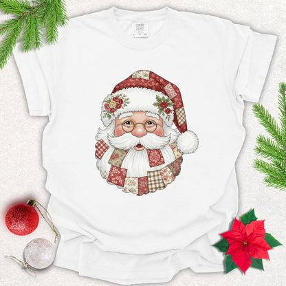 Faux Patch Santa Tee