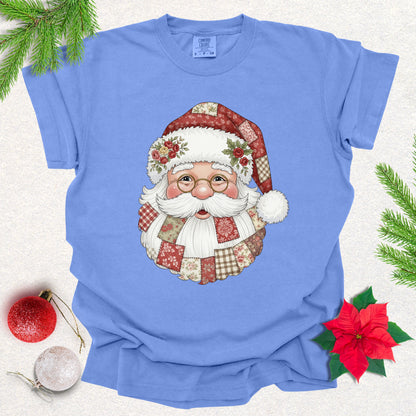 Faux Patch Santa Tee