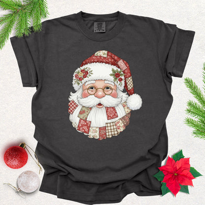 Faux Patch Santa Tee