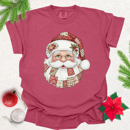 Faux Patch Santa Tee