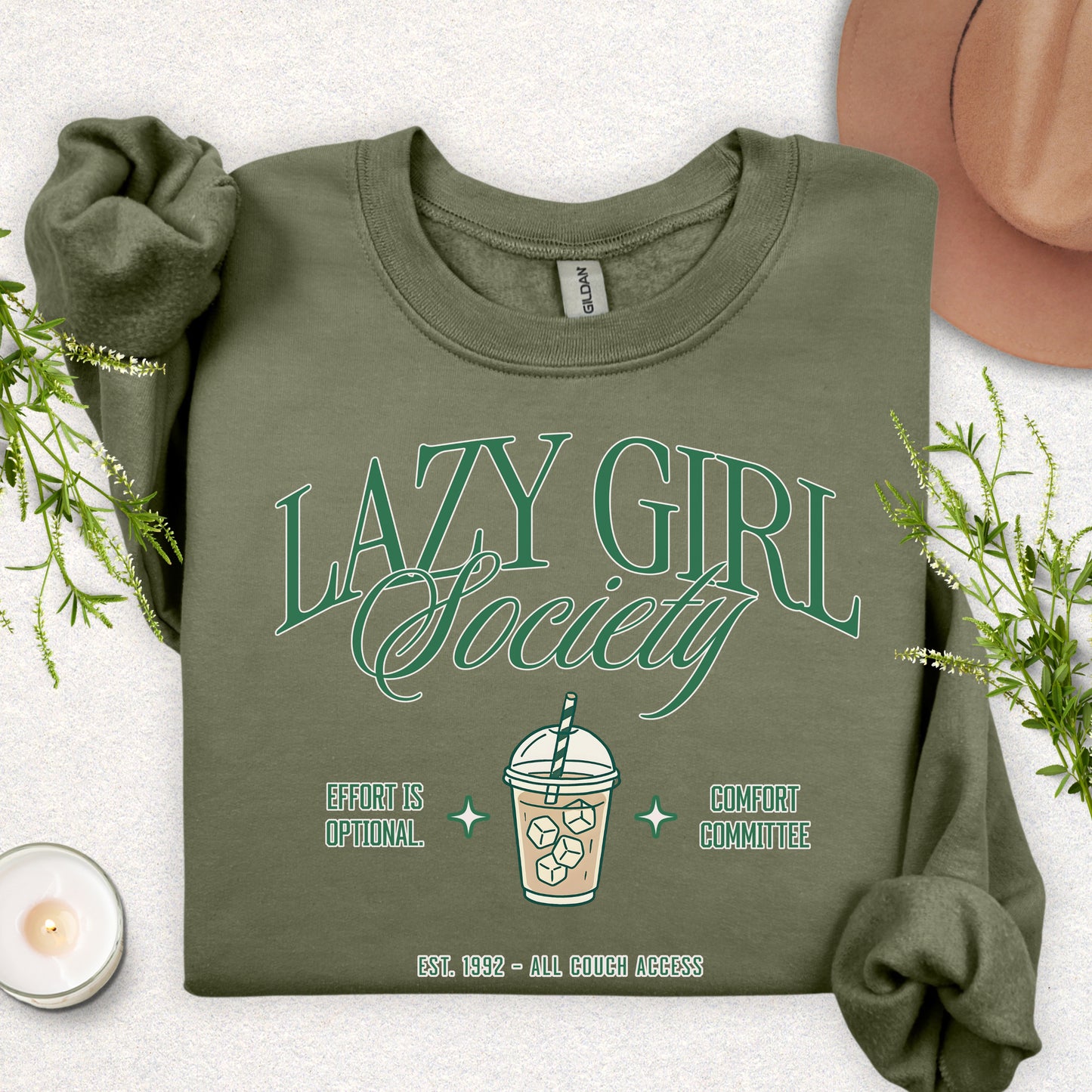 Lazy Girl Society Sweatshirt
