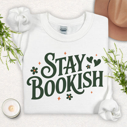 Stay Bookish Cozy Reader Sweatshirt
