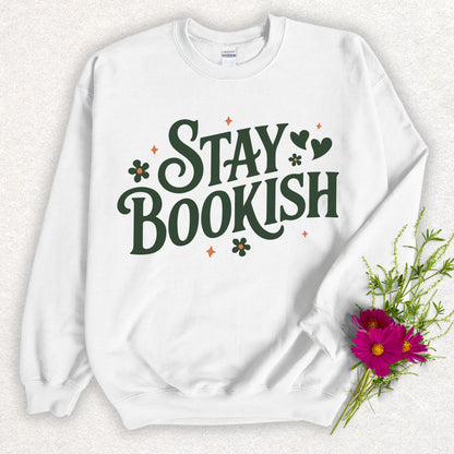 Stay Bookish Cozy Reader Sweatshirt