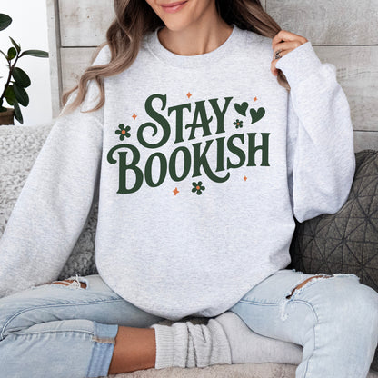 Stay Bookish Cozy Reader Sweatshirt