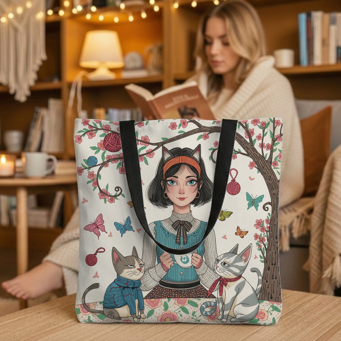 Whimsical Tea Party Tote Bag