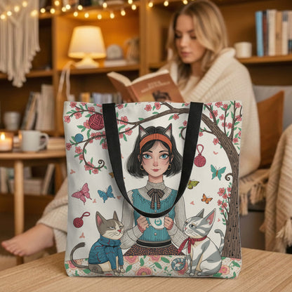Whimsical Tea Party Tote Bag