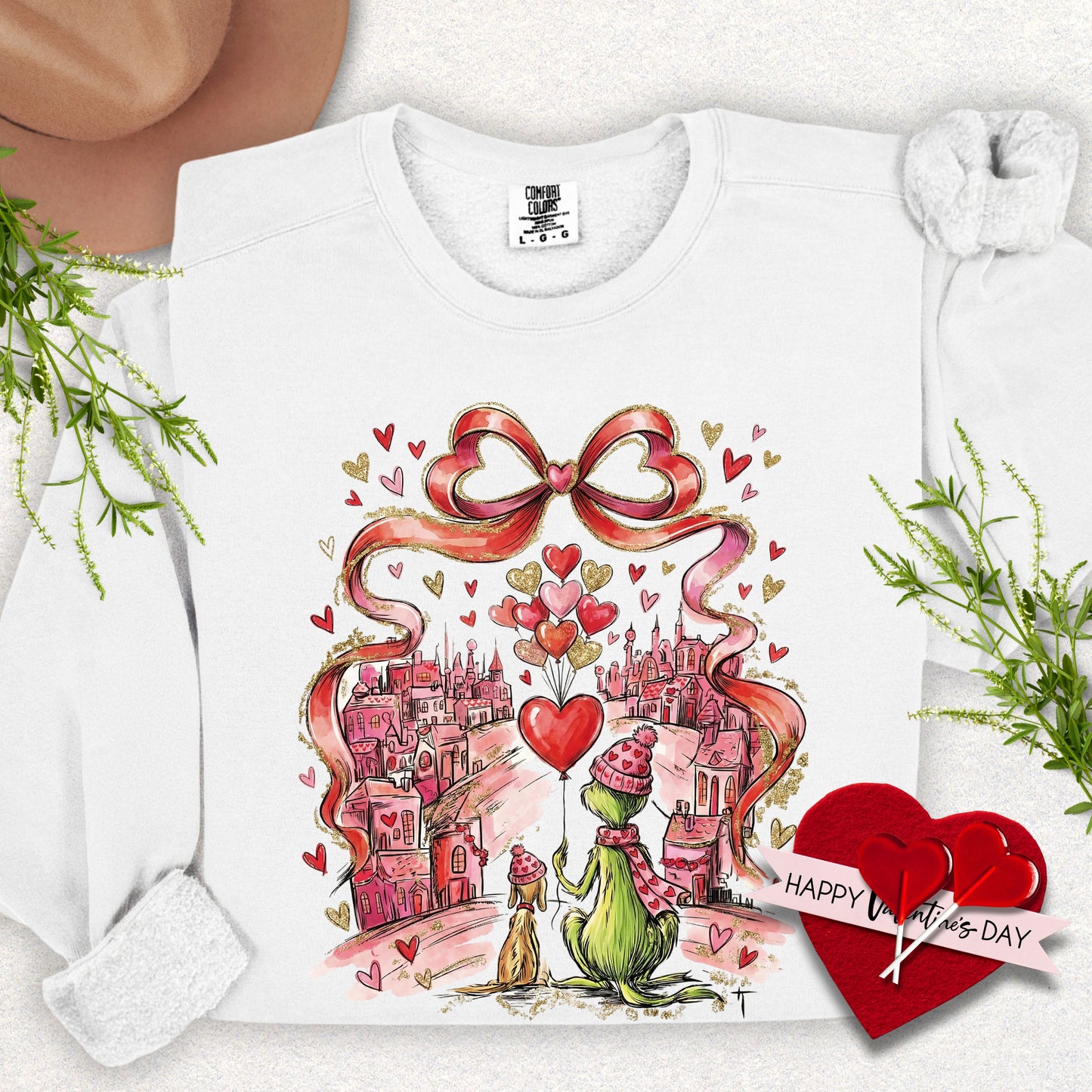 Valentine's Day Lightweight Sweatshirt