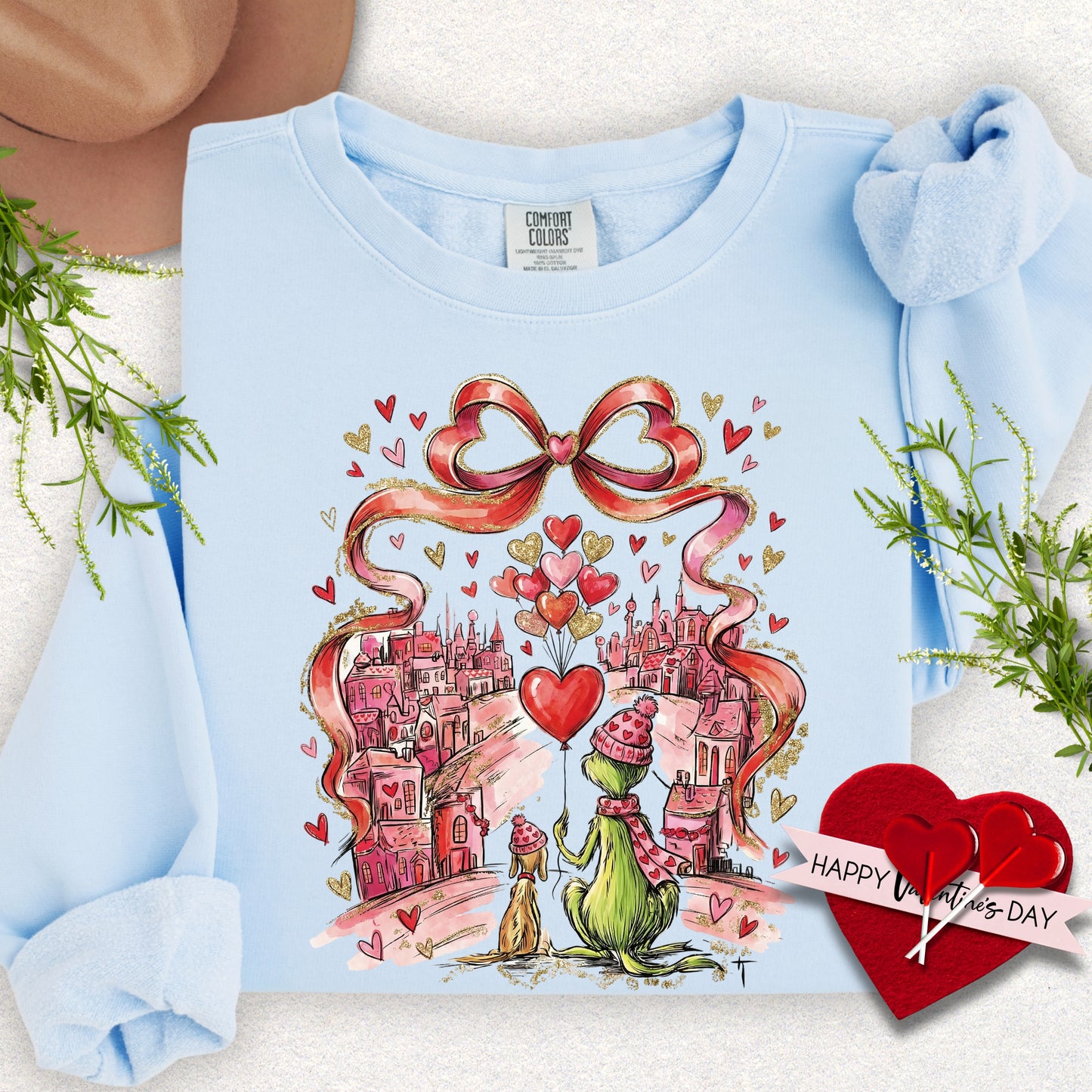 Valentine's Day Lightweight Sweatshirt