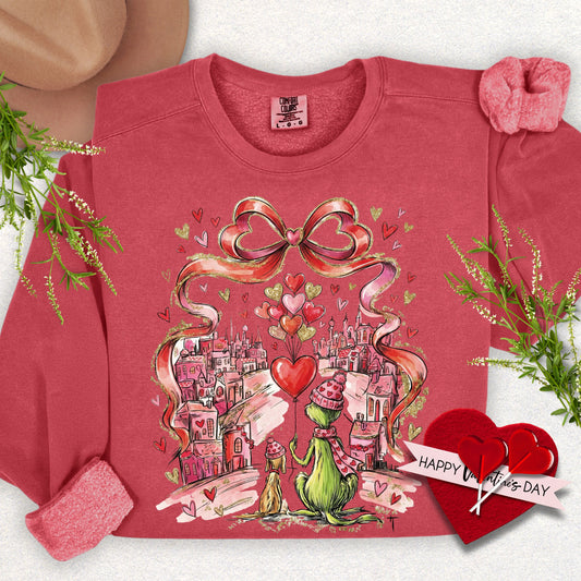 Valentine's Day Lightweight Sweatshirt