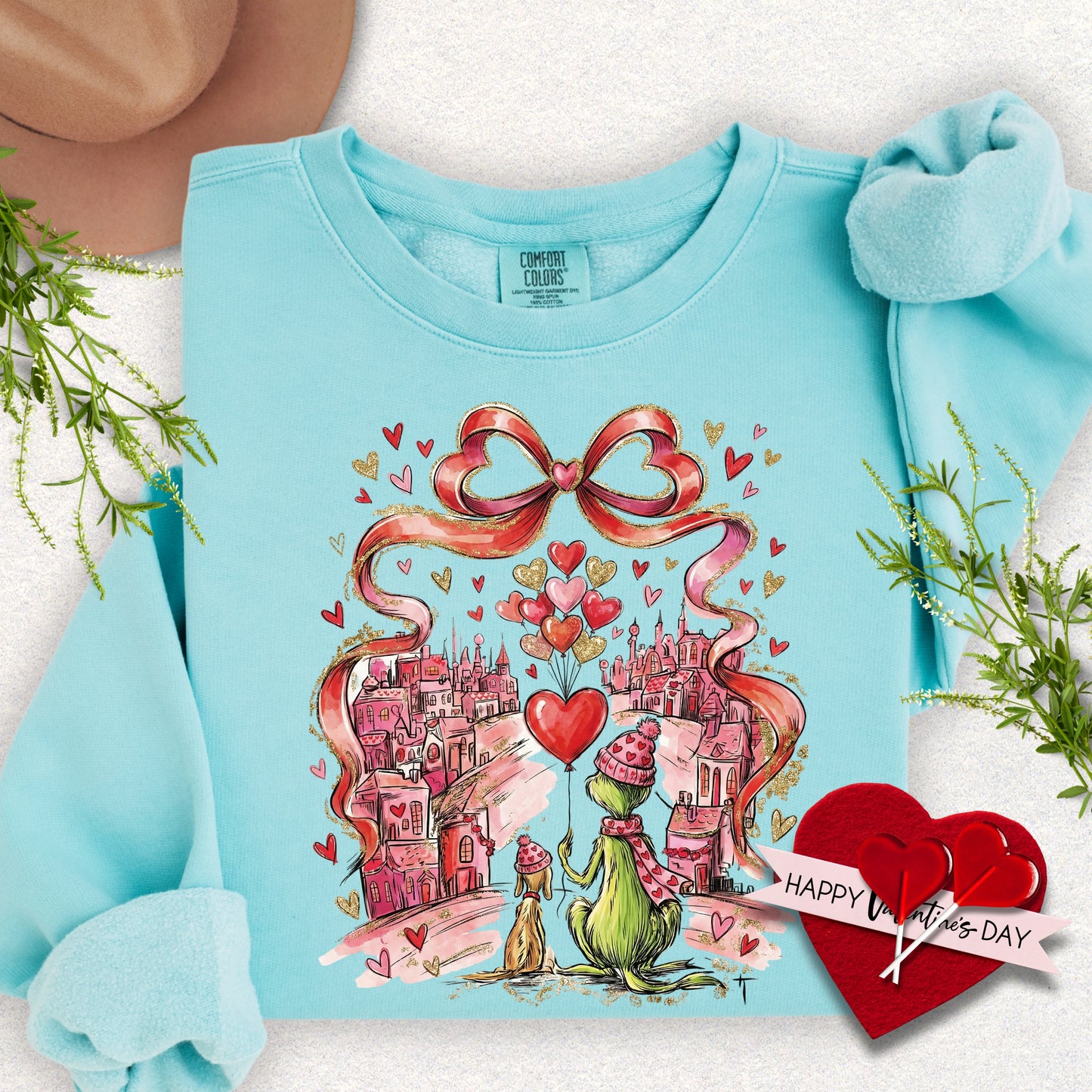 Valentine's Day Lightweight Sweatshirt