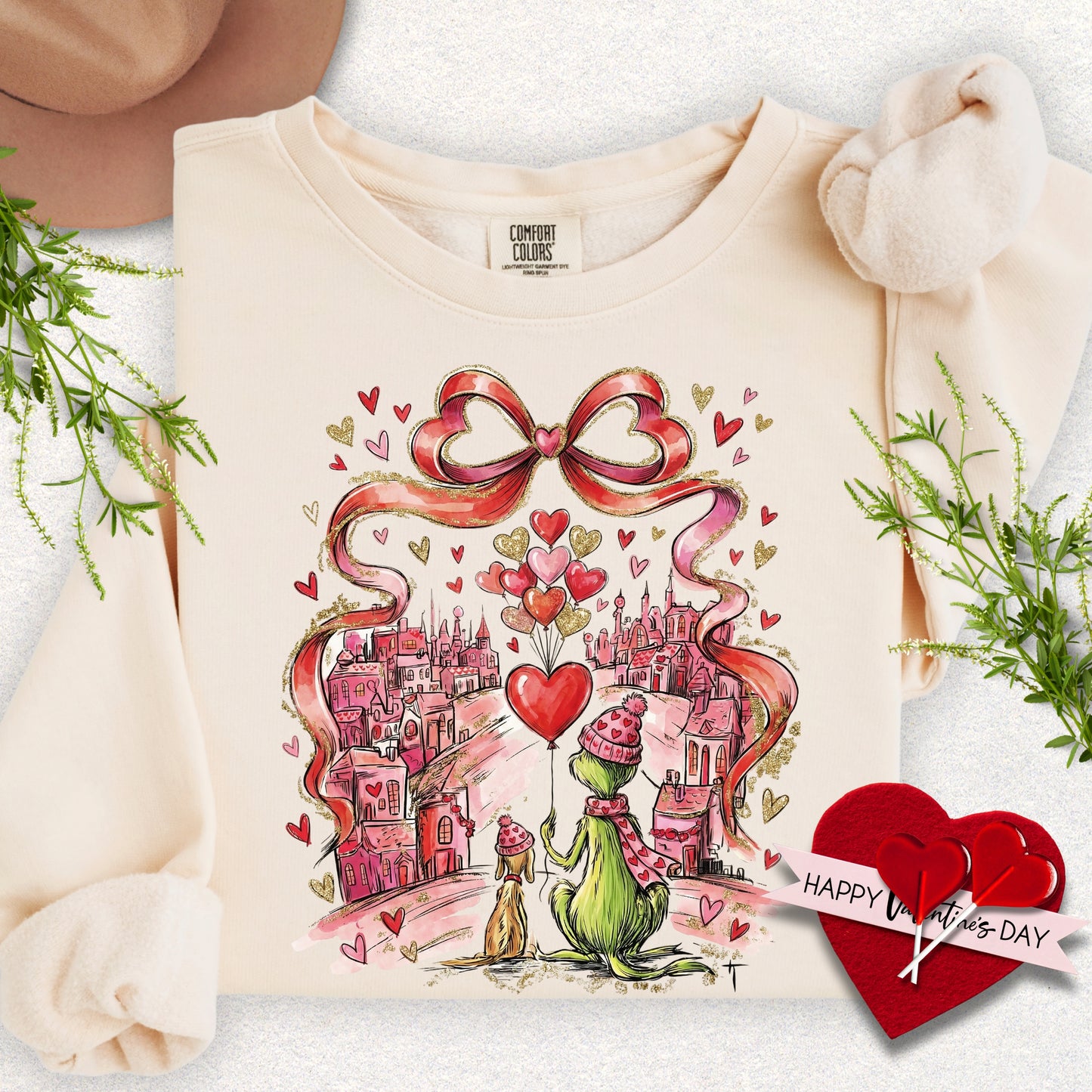 Valentine's Day Lightweight Sweatshirt