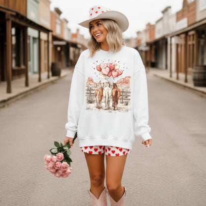 Western Desert Romance Sweatshirt
