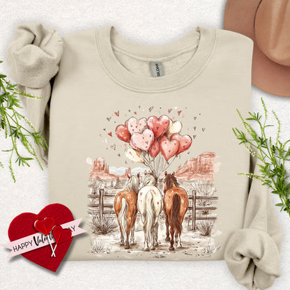 Western Desert Romance Sweatshirt
