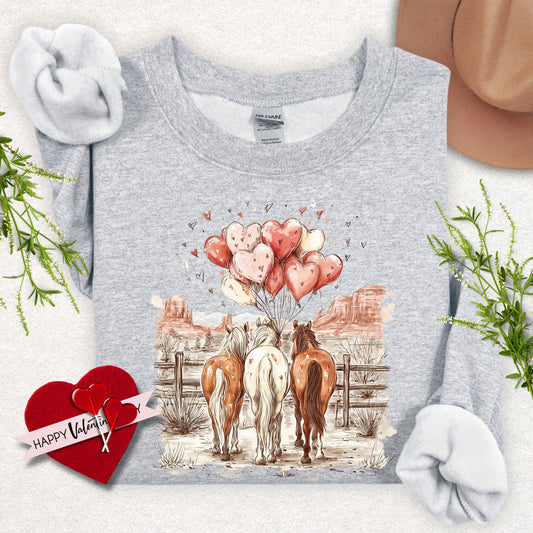 Western Desert Romance Sweatshirt