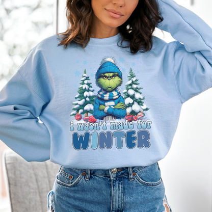 Winter Grinch Crewneck Sweatshirt