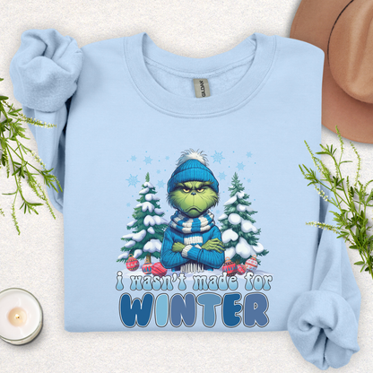 Winter Grinch Crewneck Sweatshirt