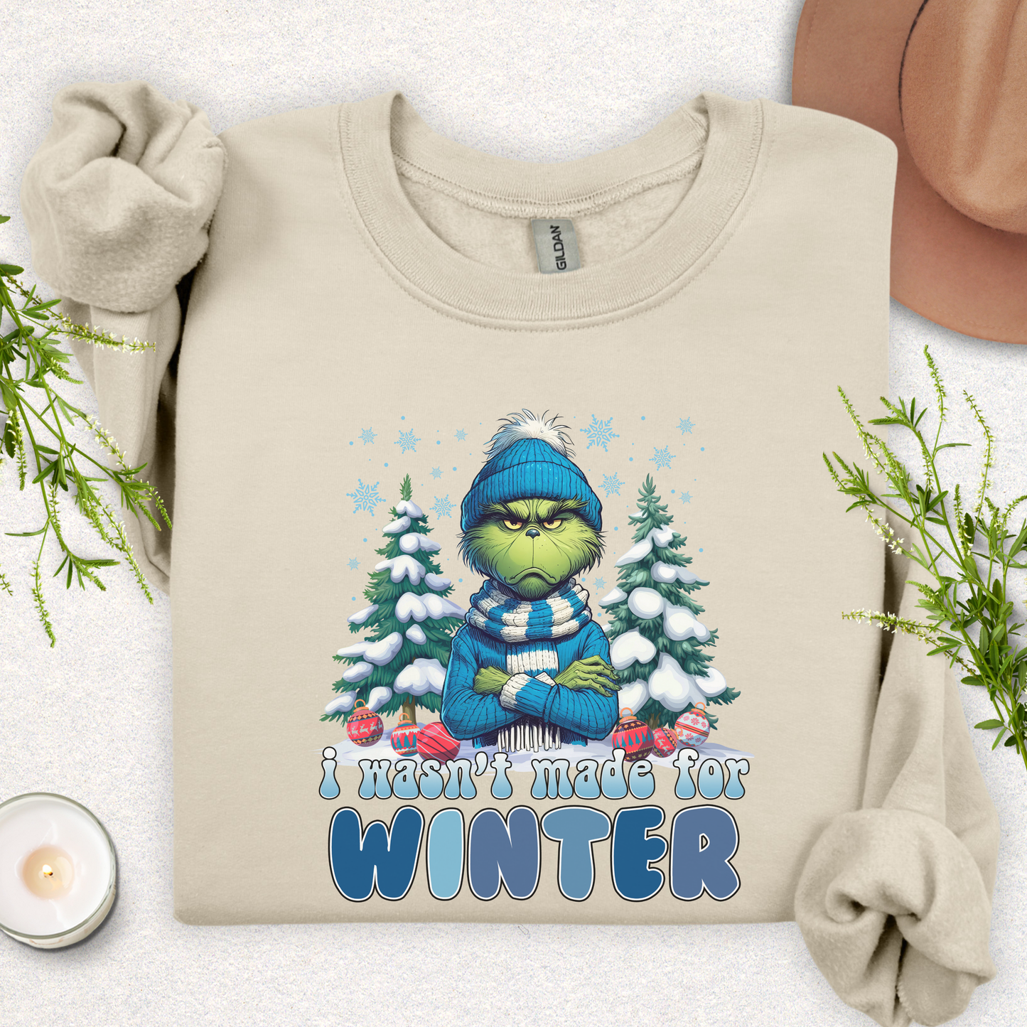 Winter Grinch Crewneck Sweatshirt