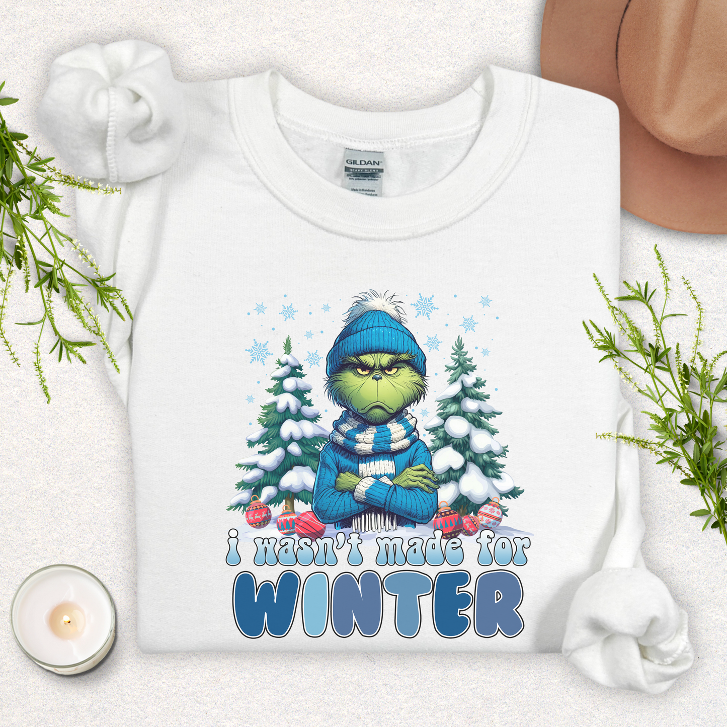 Winter Grinch Crewneck Sweatshirt