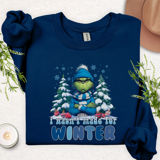 Winter Grinch Crewneck Sweatshirt