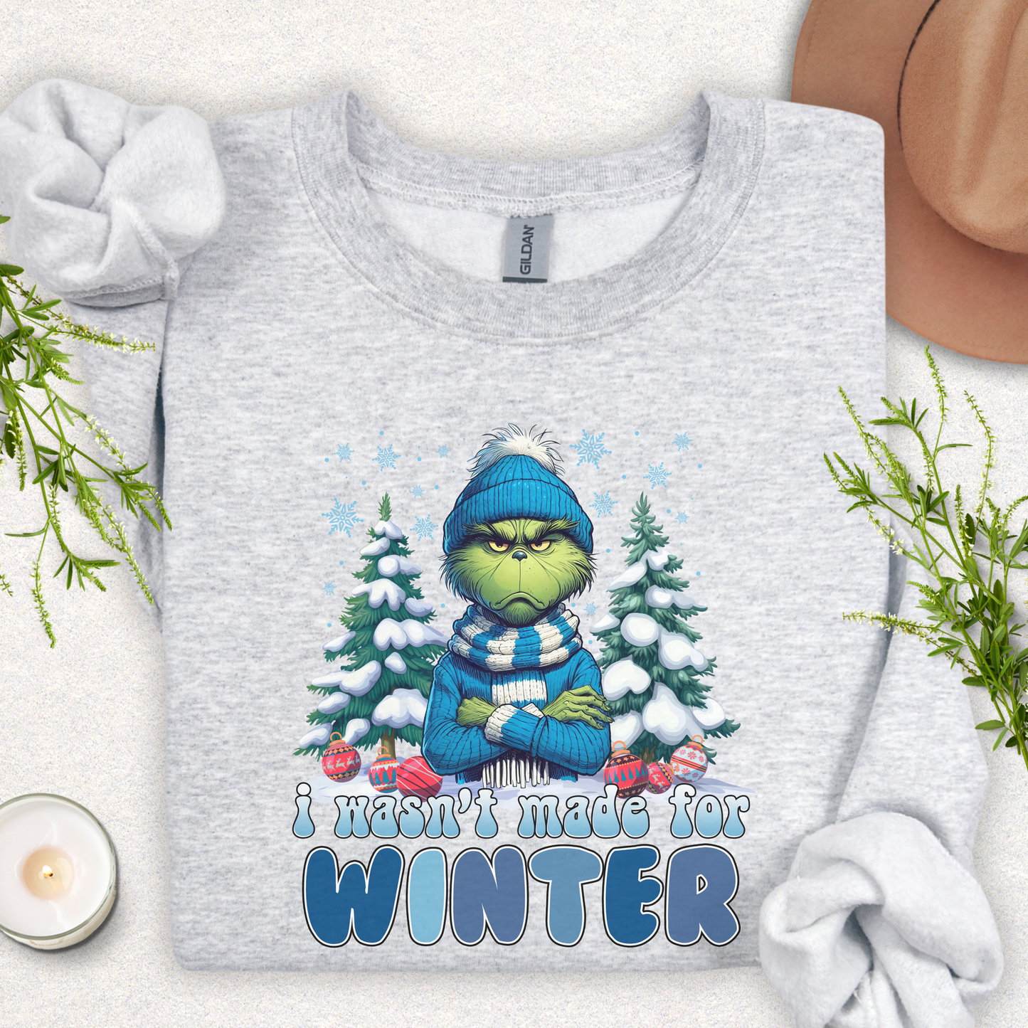 Winter Grinch Crewneck Sweatshirt