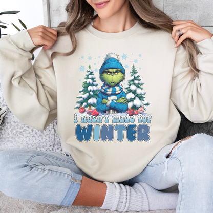 Winter Grinch Crewneck Sweatshirt