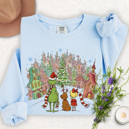 Cozy Hearts of Whoville Lightweight Sweatshirt