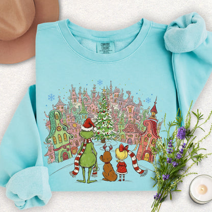 Cozy Hearts of Whoville Lightweight Sweatshirt