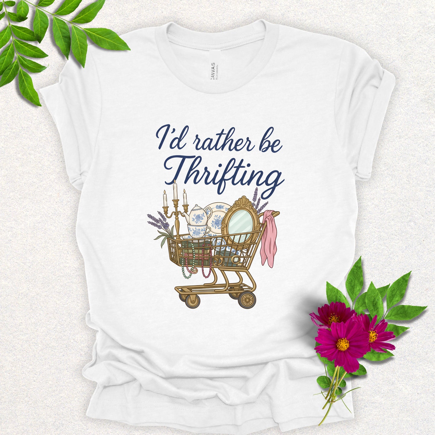 I'd Rather Be Thrifting Vintage Tee