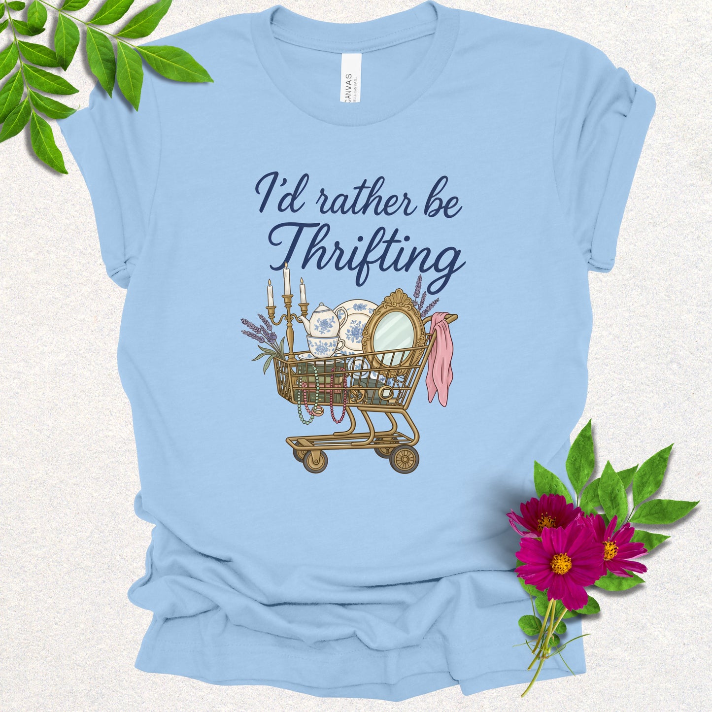 I'd Rather Be Thrifting Vintage Tee