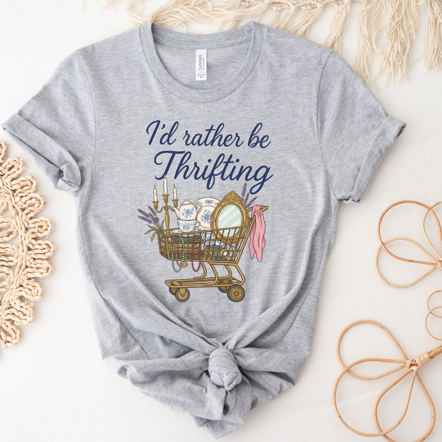 I'd Rather Be Thrifting Vintage Tee