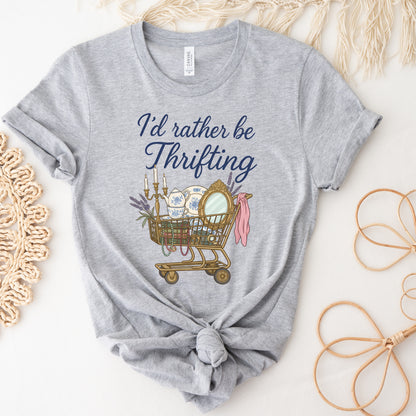 I'd Rather Be Thrifting Vintage Tee